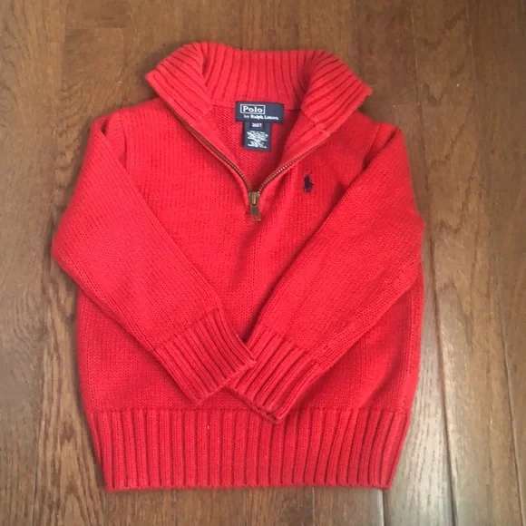 Polo by Ralph Lauren boys sweater size 2T - Picture 2 of 5